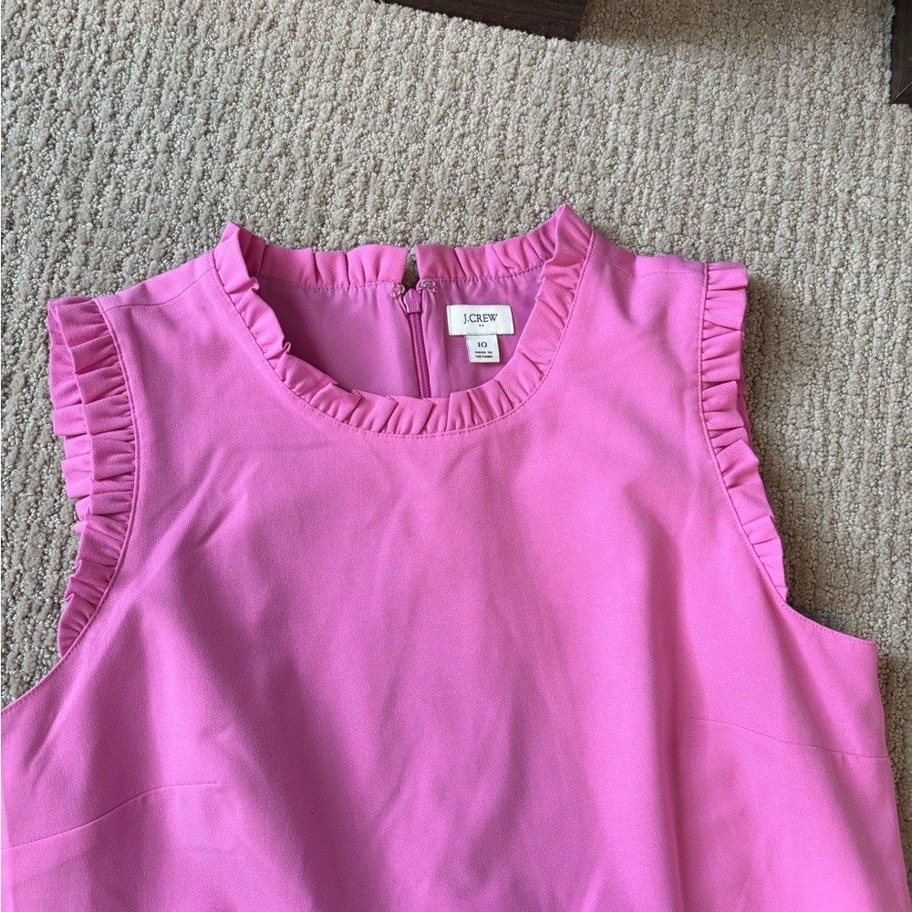 J.Crew Pink Sleeveless Dress